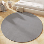 Plush Round Area Rug