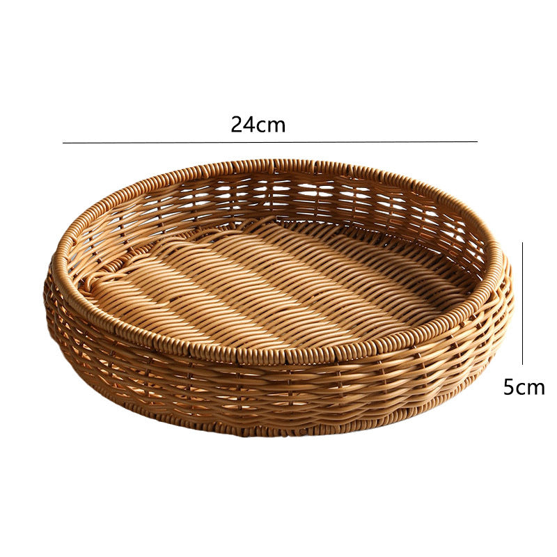 Handwoven Decorative Serving Tray