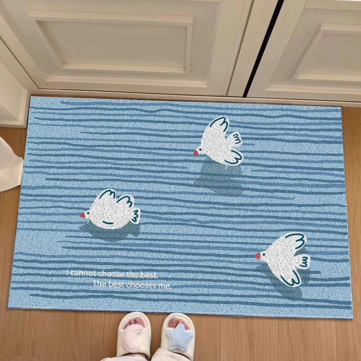 Inspirational Quote Bath Mat