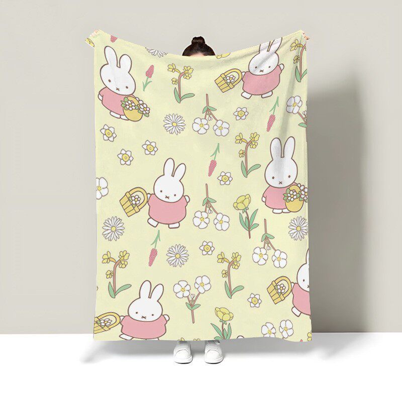 Cartoon-Fleece-Decke