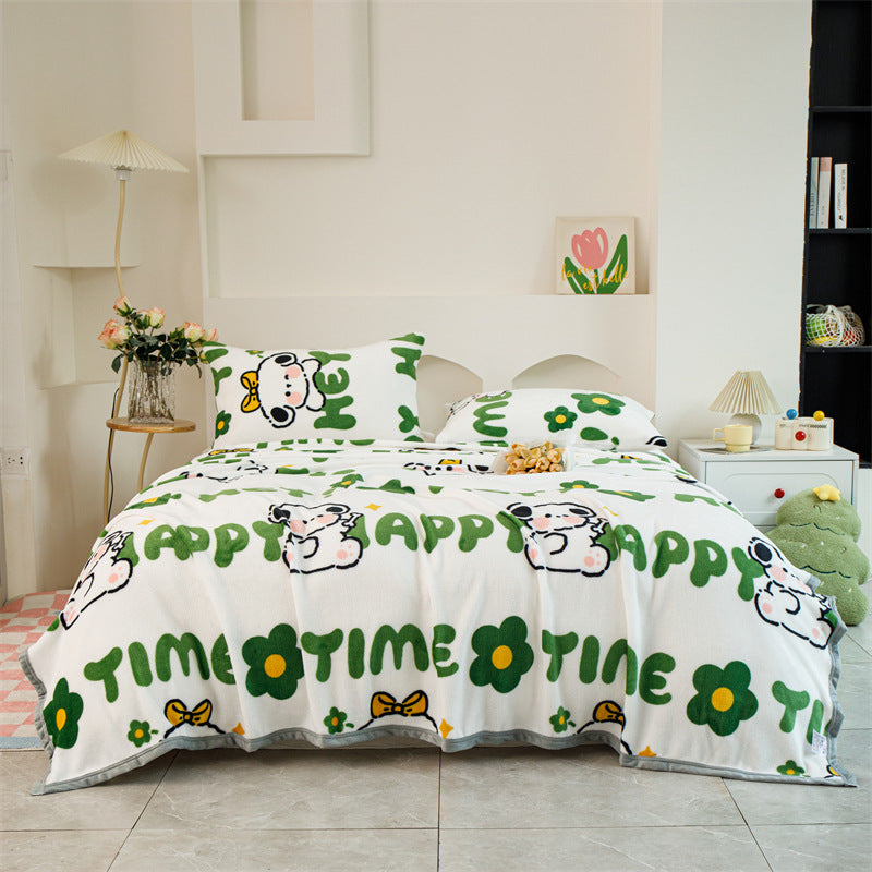 Women's Patterned Cotton Blanket