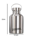 Multi-Size Stainless Steel Water Bottle Set