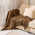Decorative Textured Throw Blanket
