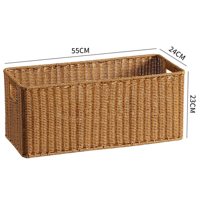 Dekorativer geflochtener Aufbewahrungswürfel