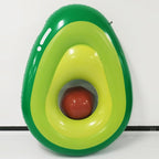 Aufblasbare Avocado-Schwimmliege