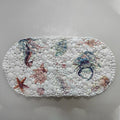 Coastal-Themed Memory-Foam-Badematte