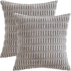 Textured Plush Accent Pillow