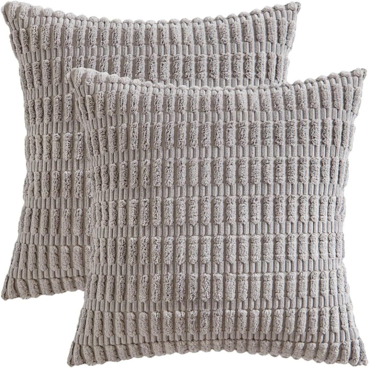 Textured Plush Accent Pillow