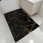 Badvorleger mit abstraktem Design