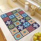 Mosaic Pattern Kitchen Mat