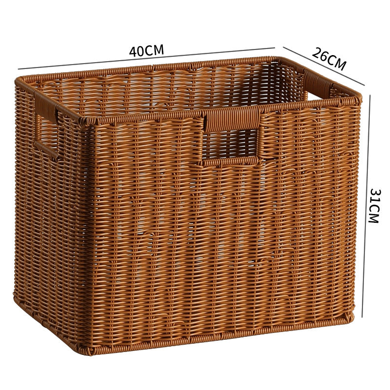 Rectangular Woven Storage Bin