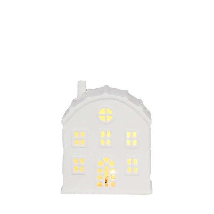 Decorative Ceramic House Candle Holder
