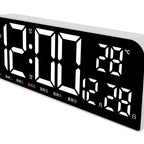 Digital Multi-Function Alarm Clock with Temperature and Date