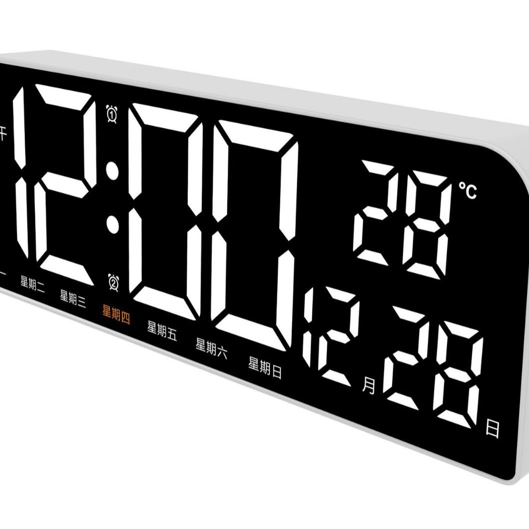 Digital Multi-Function Alarm Clock with Temperature and Date