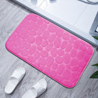 Plush Textured Bath Mat