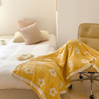 Unisex Cozy Blanket with Floral Design