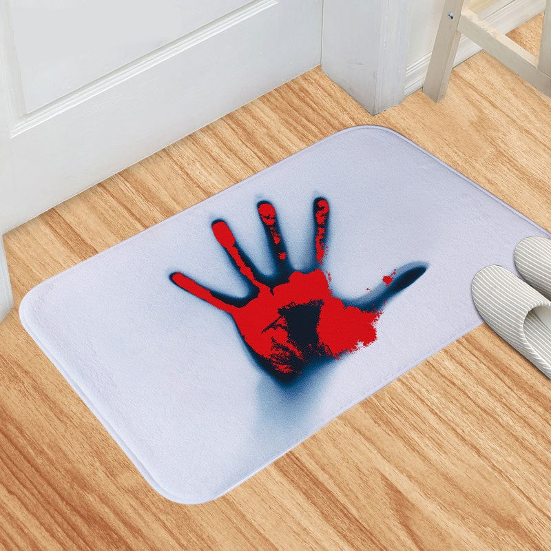 Horror-Themed Memory Foam Bath Mat
