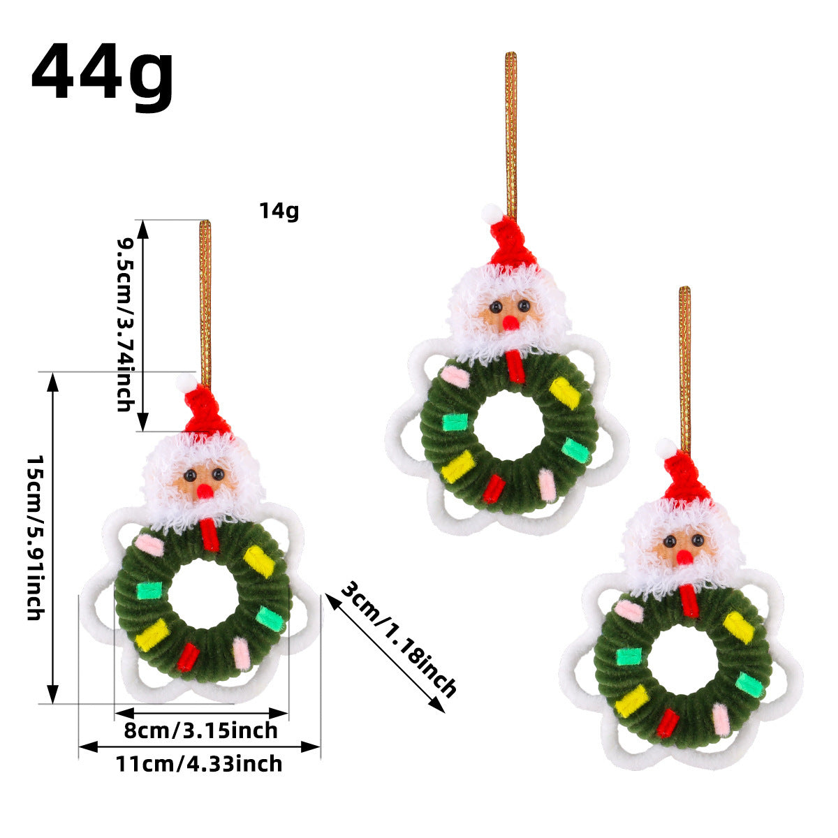 Weihnachtskranz-Dekoration