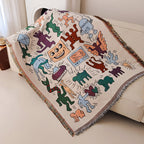 Whimsical Artwork Throw Blanket