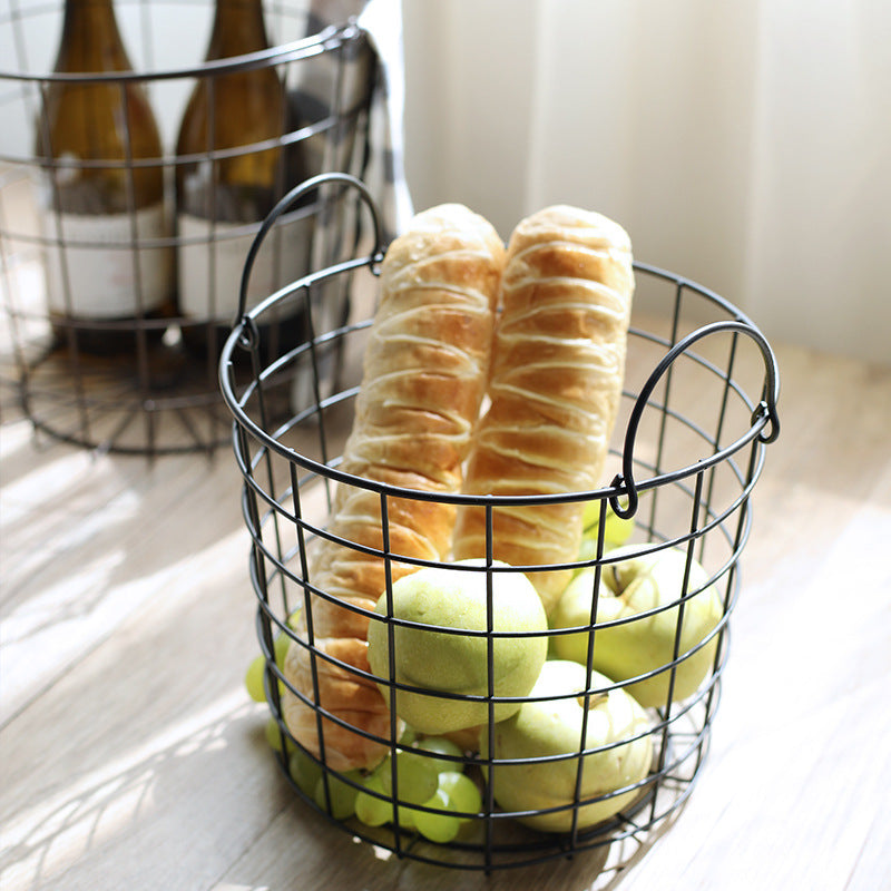 Stylish Metal Storage Basket