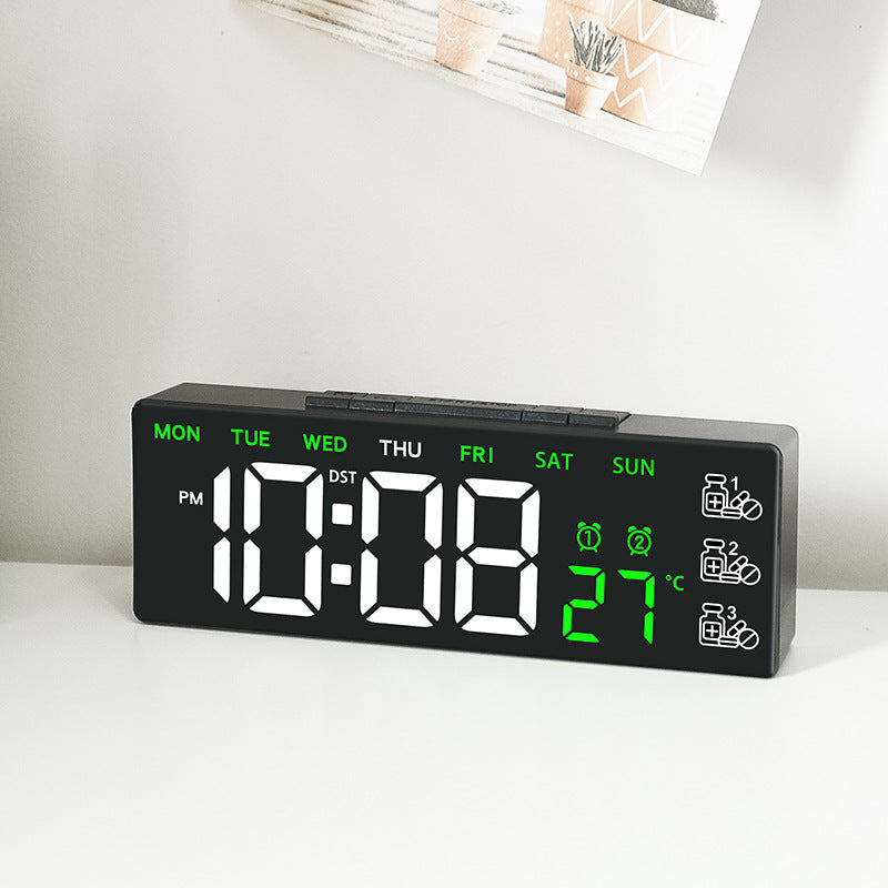 Digital Multifunctional Alarm Clock with Weather Station