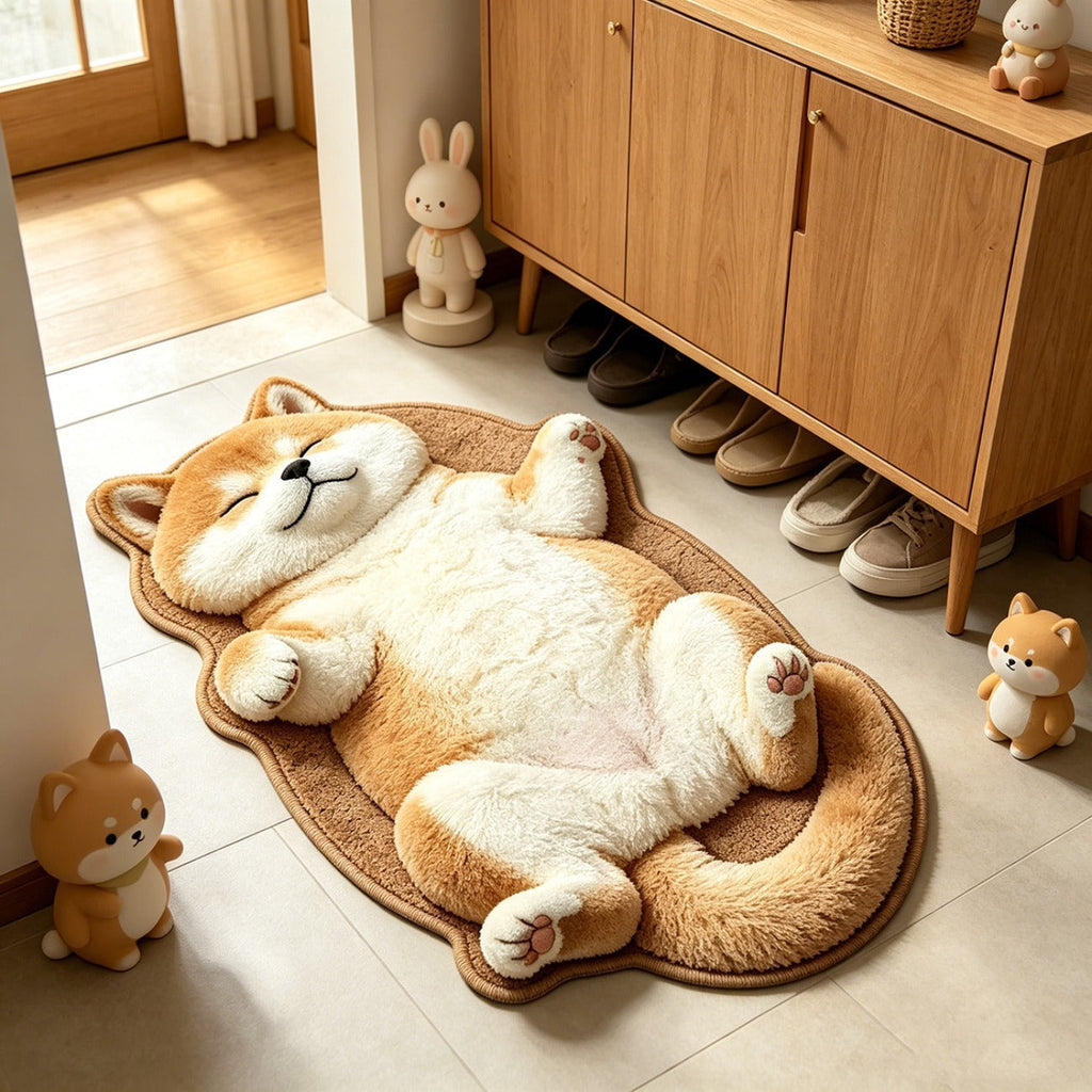 Niedlicher Hunde-Teppich