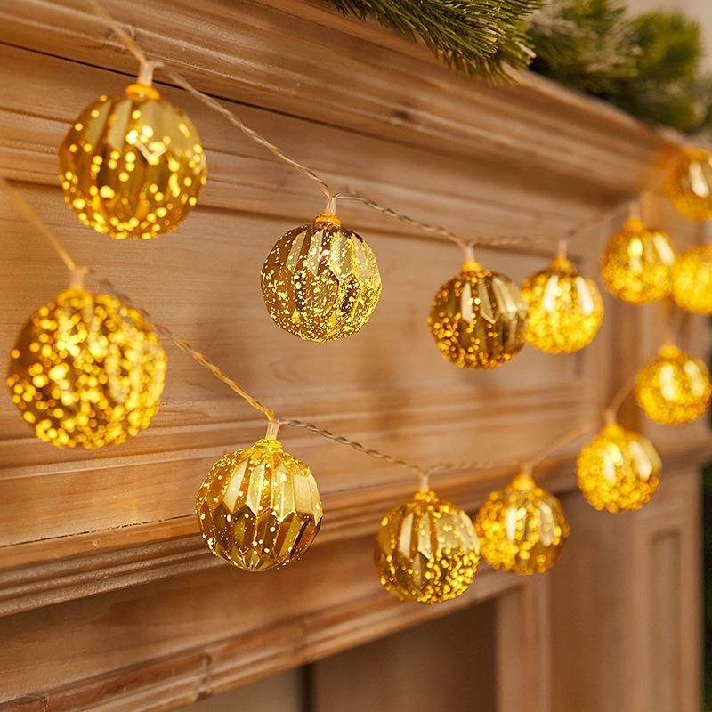 Bunte LED-Weihnachtslichterkette