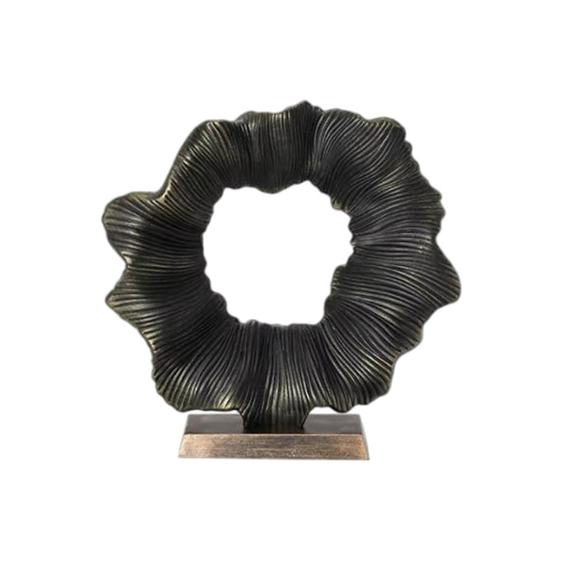 Dekorative Wellen-Skulptur
