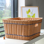Practical Storage Basket with Ergonomic Handles
