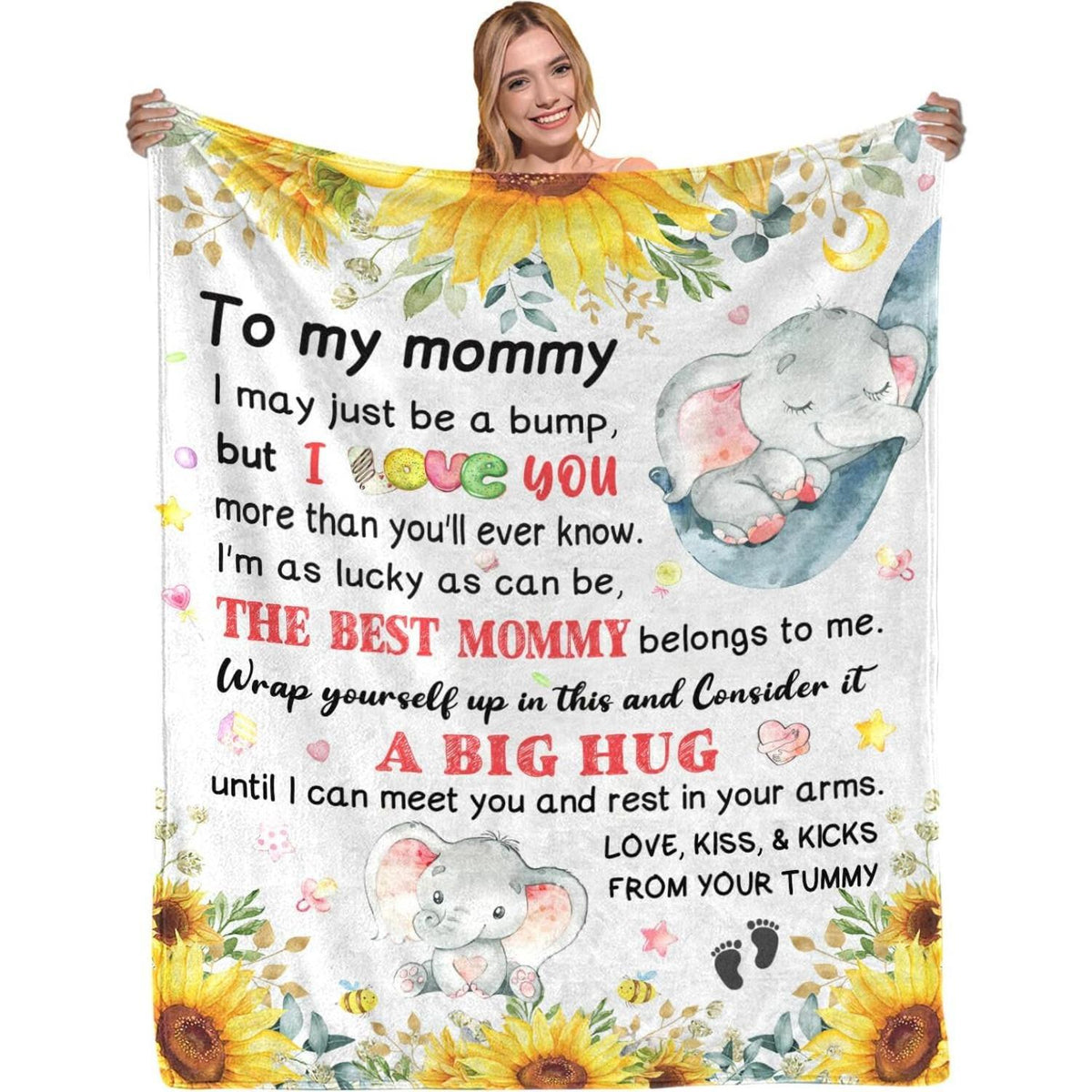 Maternity Keepsake Fleece Blanket