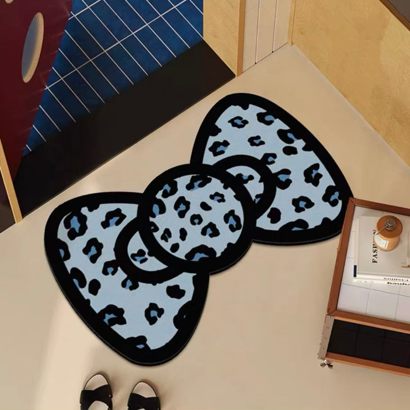 Leopard Print Decorative Bath Mat