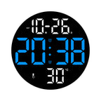 Digital Wall Clock with Temperature and Hygrometer