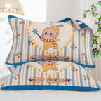 Decorative Pillow with Cheerful Design