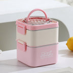 Portable Multi-Compartment Lunch Carrier