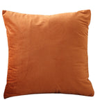 Decorative velvet cushion with soft filling