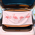 Trunk Mat with Flamingo Design