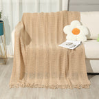Large Knitted Blanket