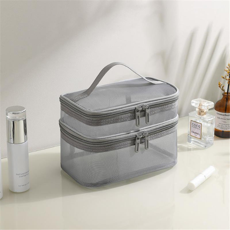 Double-Layer Cosmetic Organizer