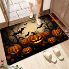 Halloween-Themed Decorative Welcome Mat