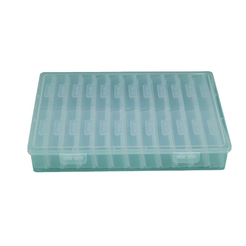 Multi-Division Transparent Craft Storage Box