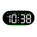 Digital Multi-Function Alarm Clock with Large Digits