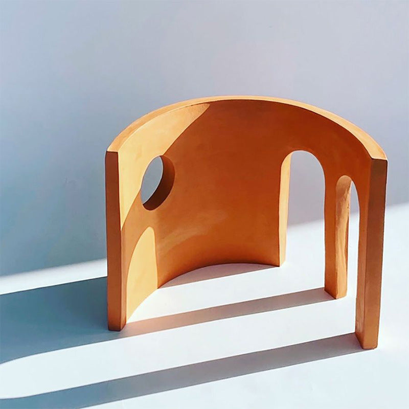 Abstrakte Wellenskulptur