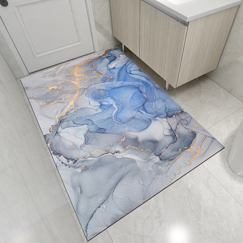 Badvorleger mit abstraktem Design