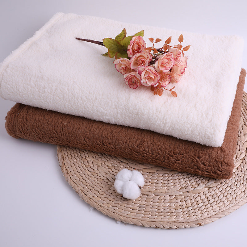 Plush Sherpa Throw Blanket