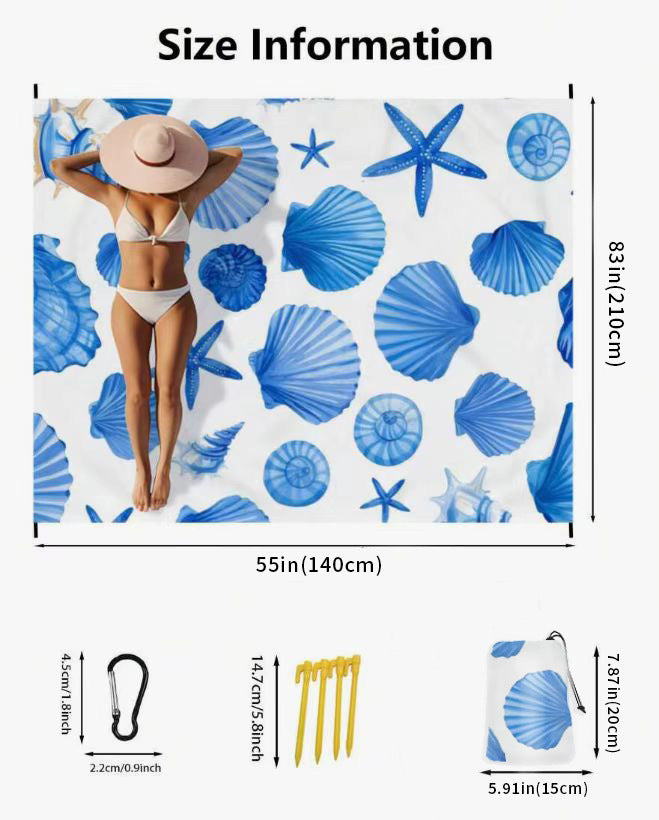 Extra-Large Portable Beach Mat