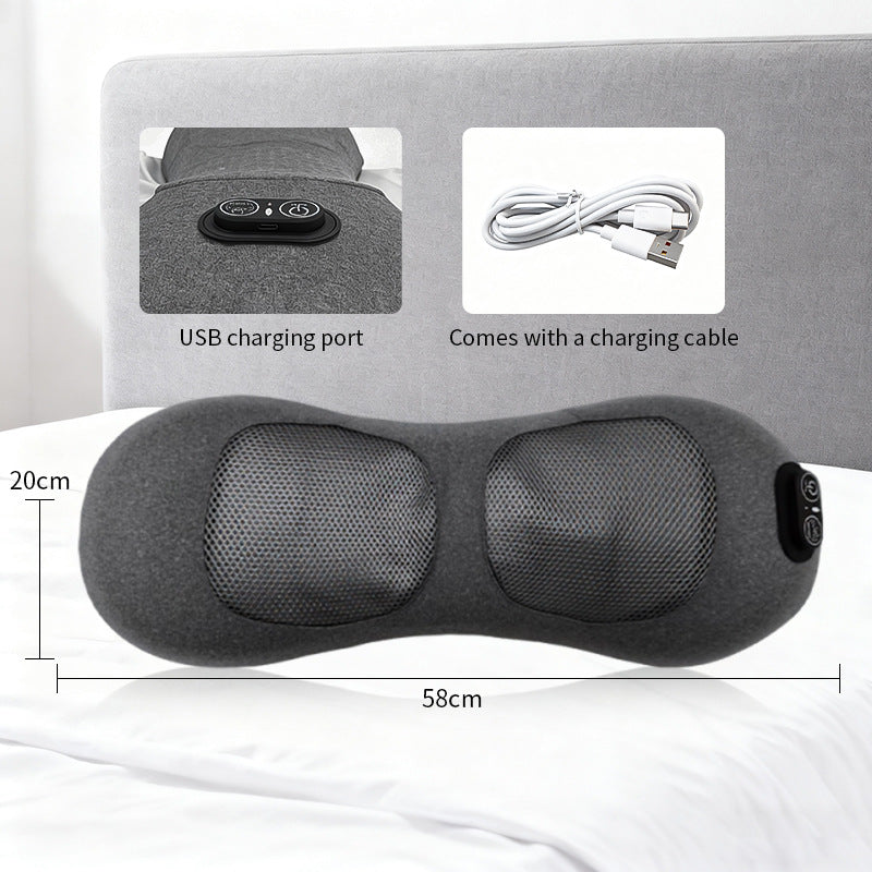 Ergonomisches Massagekissen mit USB-Ladefunktion