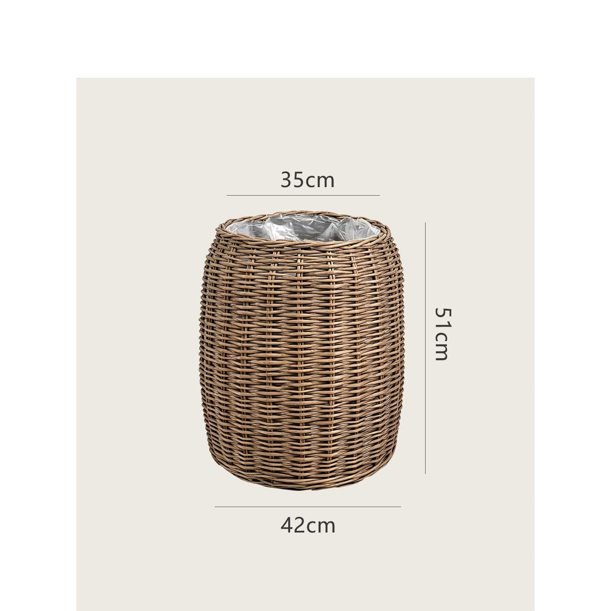 Woven Laundry Basket