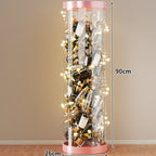 Tall Clear Acrylic Vertical Display Cylinder for Mini Perfume & Sample Bottle Collection