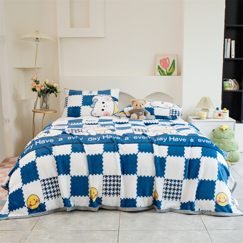 Women's Patterned Cotton Blanket