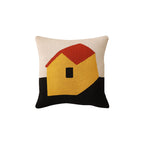 Geometric Knit Pillow